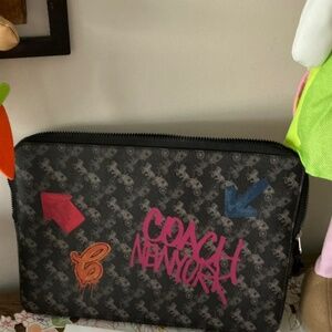 Coach Horse & Carriage Laptop Sleeve